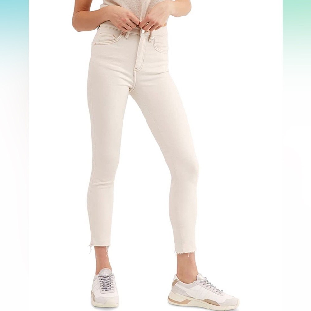NWOT tags Cream free people jeans